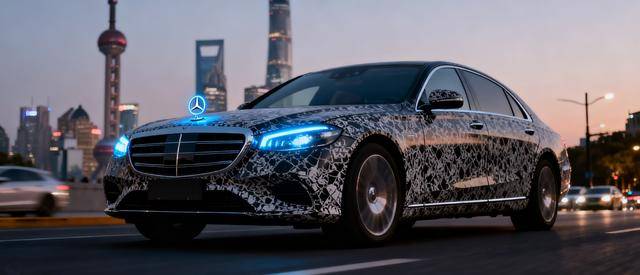 奔驰S级急了？一月来华测试能挡得住国产旗舰吗？